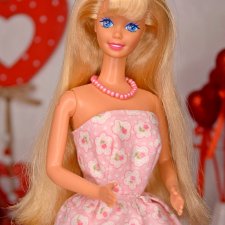 Как быстро сделать бусы-чокер для кукол. МК