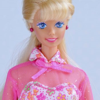 Серьги для кукол из зубчиков расчески и горячего клея