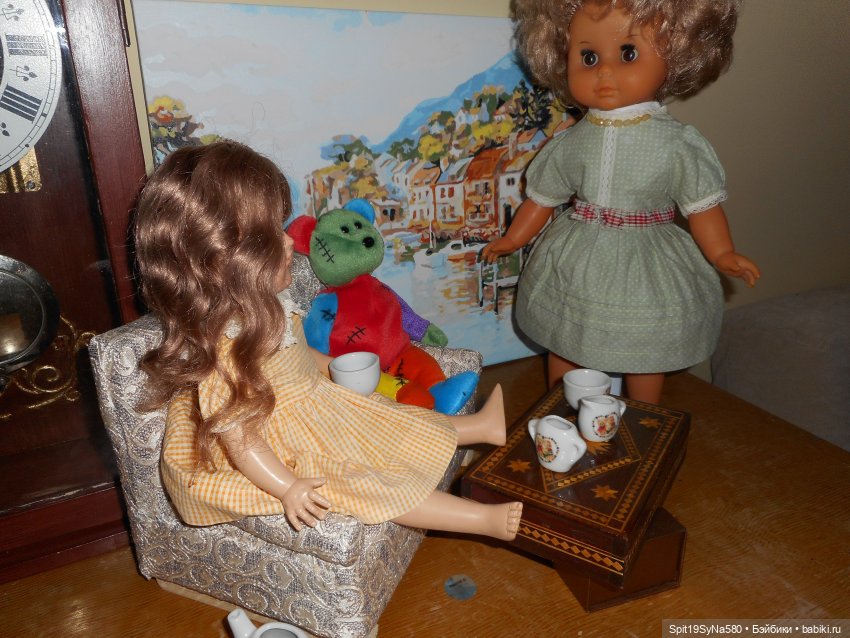 Вечерние посиделки — Винтажные куклы ГДР (Немки): Бигги (фото 3)