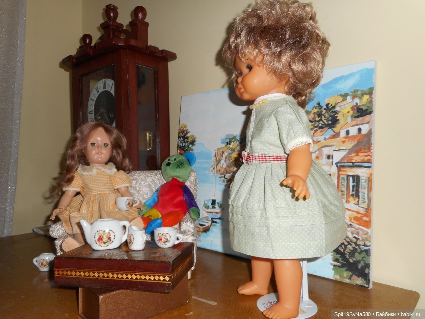 Вечерние посиделки — Винтажные куклы ГДР (Немки): Бигги (фото 2)