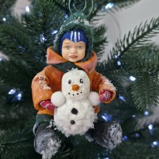 Ватная игрушка Илюшка