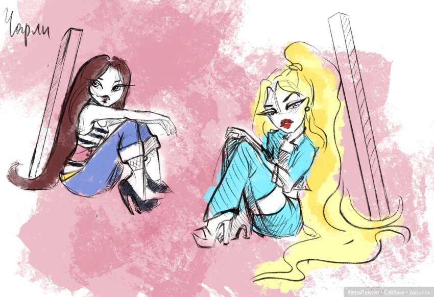 Подставка для телефона в виде Bratz | Бэйбики Подставка для телефона в виде Bratz (фото 3)