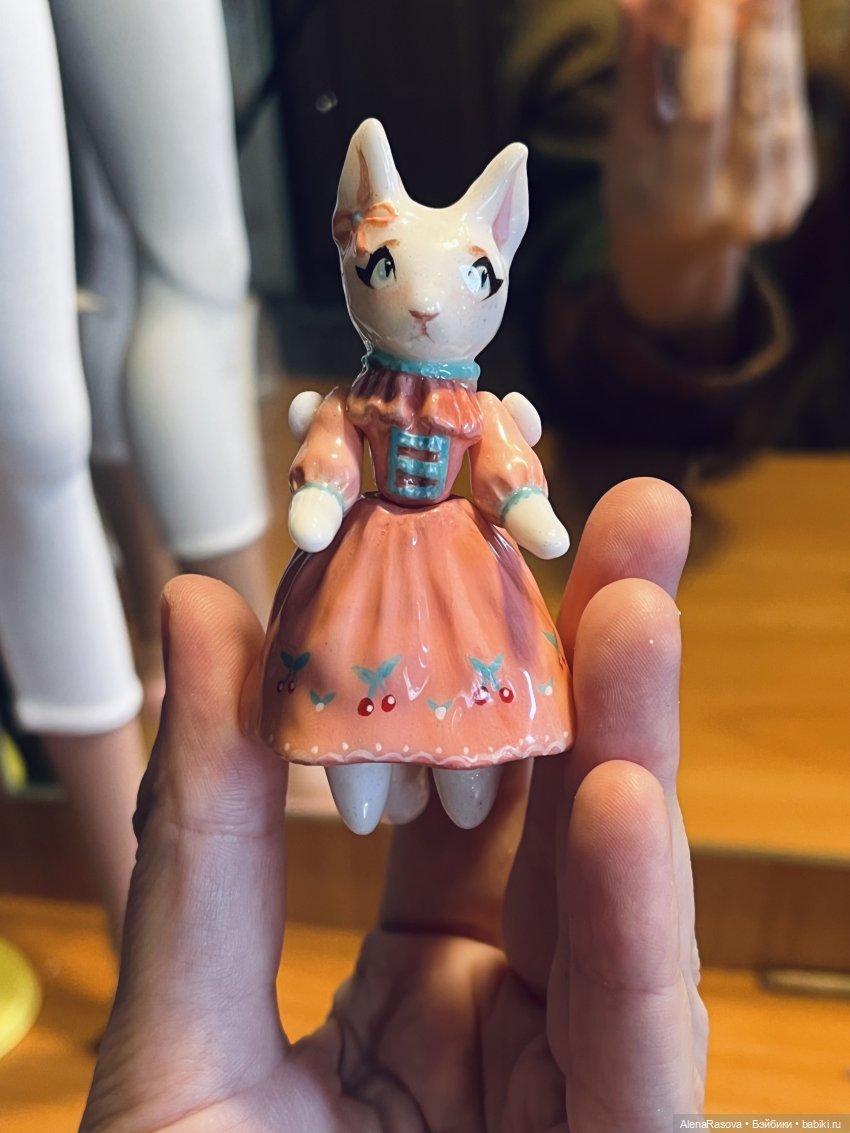 Мурли — Авторские миниатюрные куклы: лепка (фото 8)