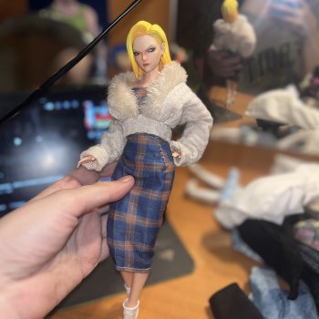 Гибрид на теле барби