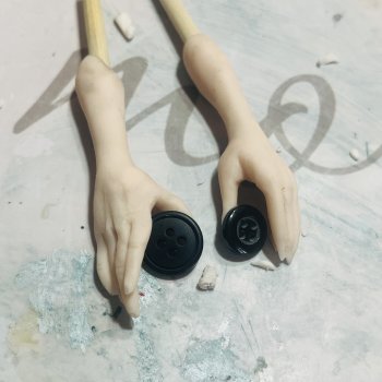 Кукла ведьма по мотивам Коралины в стране кошмаров