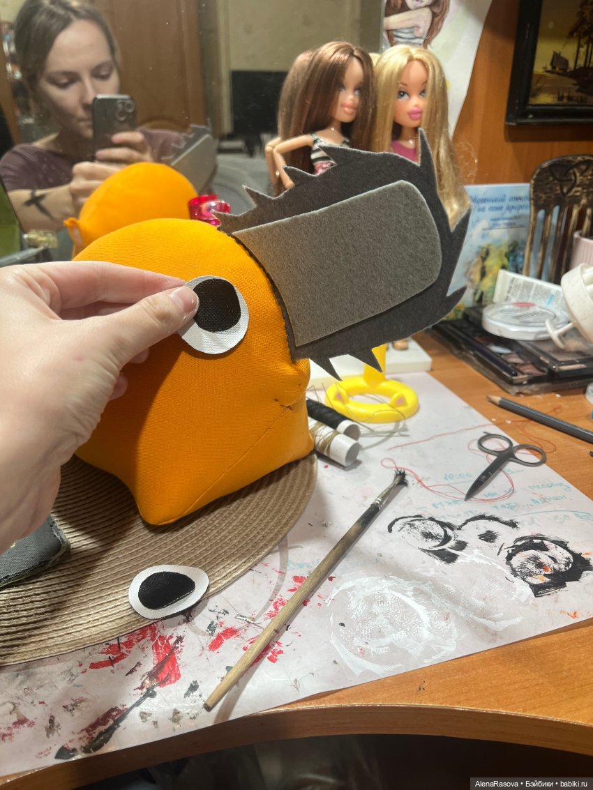 Бензопилёнок — Текстильные игрушки и примитивы: кофейные (фото 2)