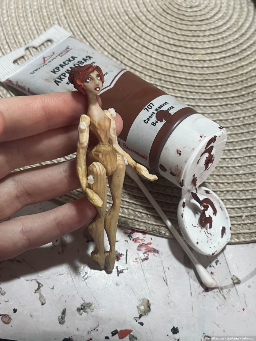 Маленькая деревянная балерина (фото 3)