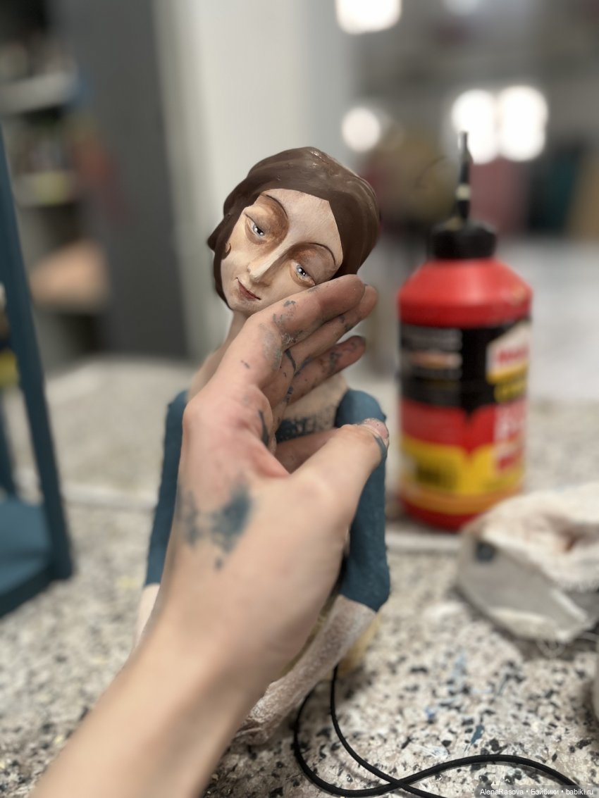 Создание куклы по мотивам Сантос Ч.2 (фото 10)