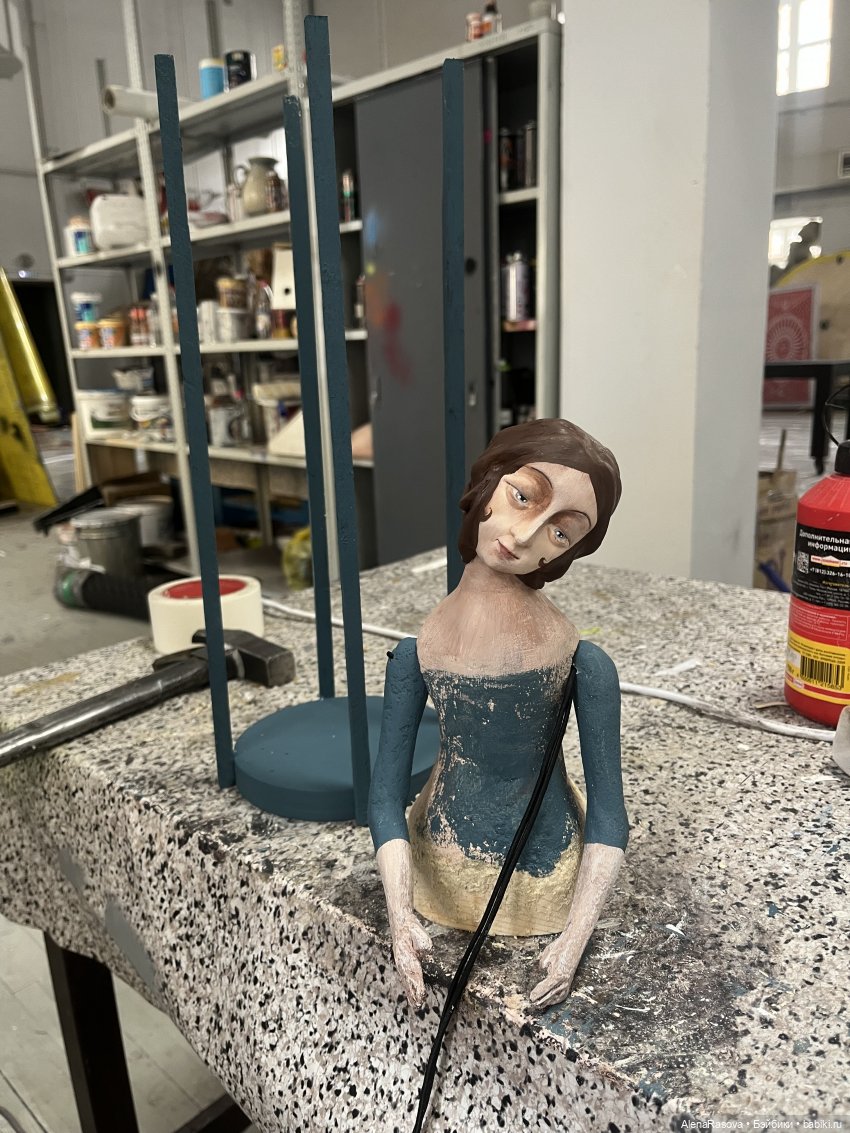 Создание куклы по мотивам Сантос Ч.2 (фото 8)