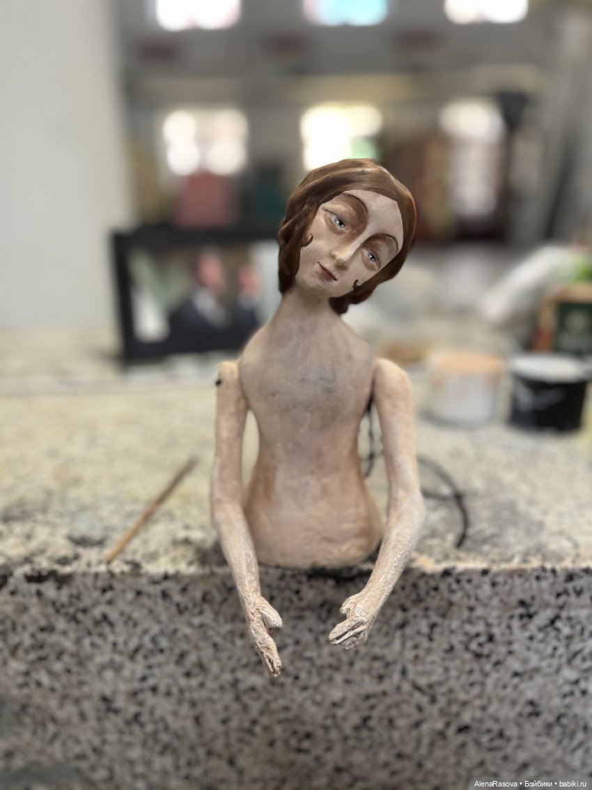 Создание куклы по мотивам Сантос Ч.2 (фото 5)