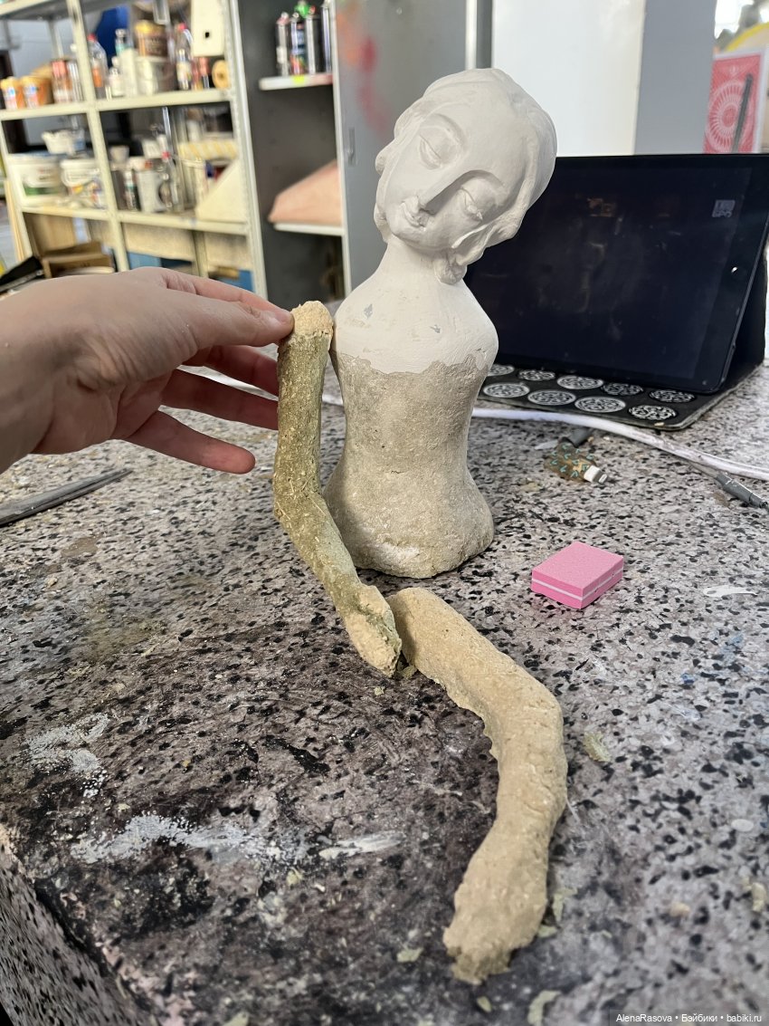 Создание куклы по мотивам Сантос Ч.2