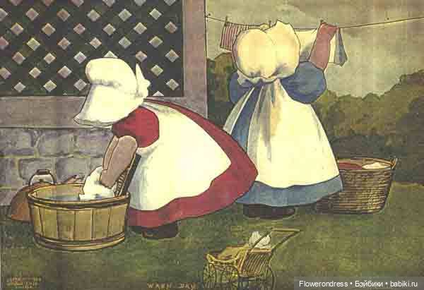 Девочка в капоре или история Sunbonnet (1 часть) | Бэйбики Девочка в капоре или история Sunbonnet (1 часть)