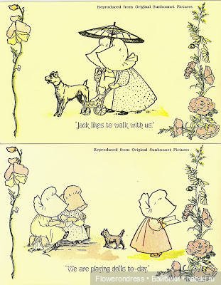 Девочка в капоре или история Sunbonnet (1 часть) | Бэйбики Девочка в капоре или история Sunbonnet (1 часть) (фото 9)