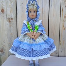 Ауфит на куклу Kidz'n'Cats. Авторский проект "Весенние девочки"