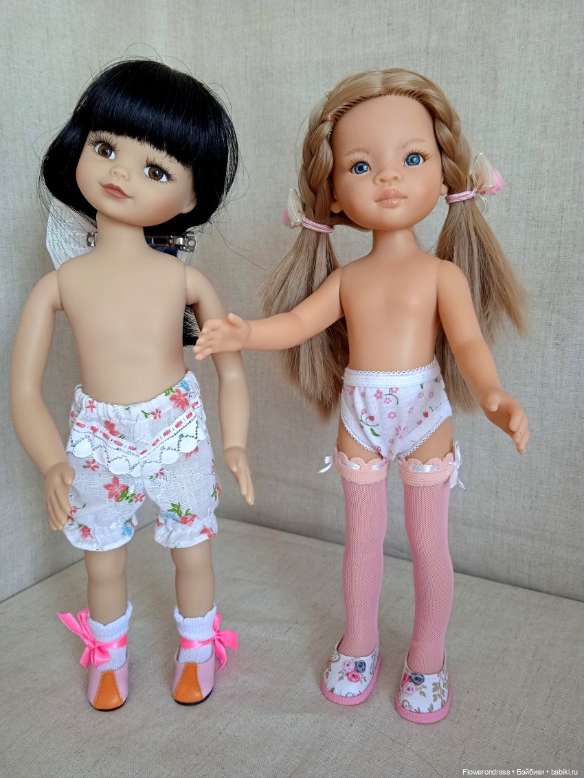 Сравнение параметров кукол Paola Reina с куклами Faith and Friends от Robin Woods (фото 3)