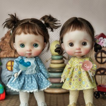 Мои куклы Обитсу. Какие они.