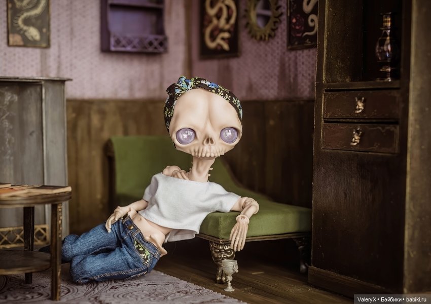 Кора. Домашние фото | Бэйбики Кора. Домашние фото — Авторские куклы BJD (БЖД) у нас дома: фото (фото 6)