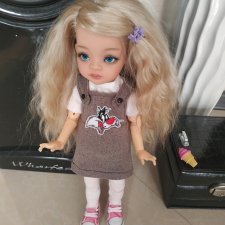 Моя ванильная красотка в новом сарафанчике