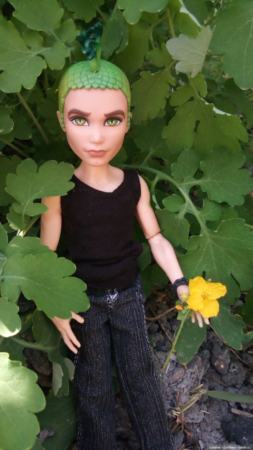 Дьюс Горгон ООАК — Куклы Monster High и Ever After High: G1 (фото 2)