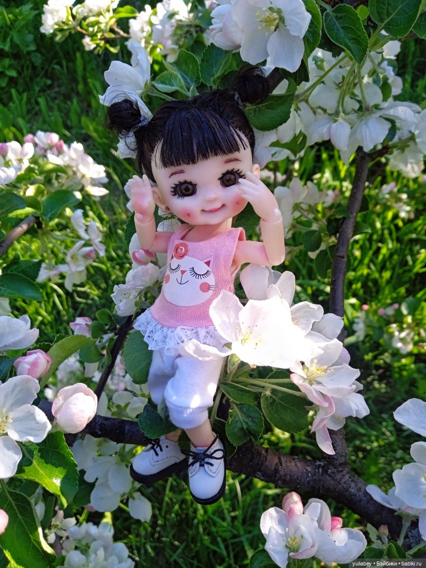 Куклогорск. Девочка и цветы 🌼 (фото 10)