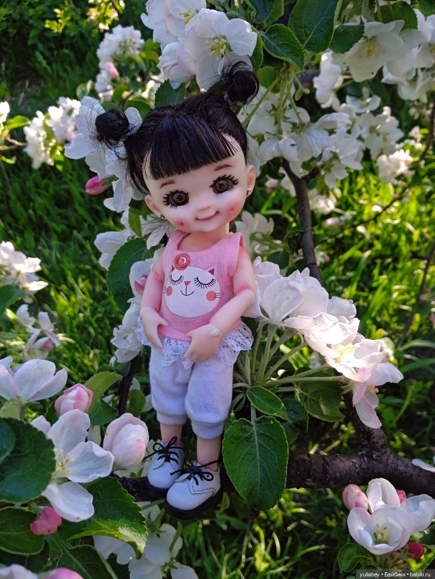 Куклогорск. Девочка и цветы 🌼 (фото 9)