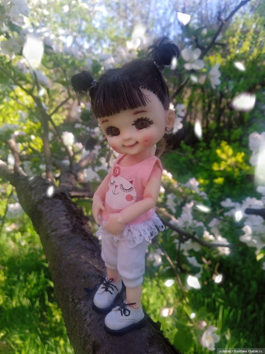 Куклогорск. Девочка и цветы 🌼 (фото 8)