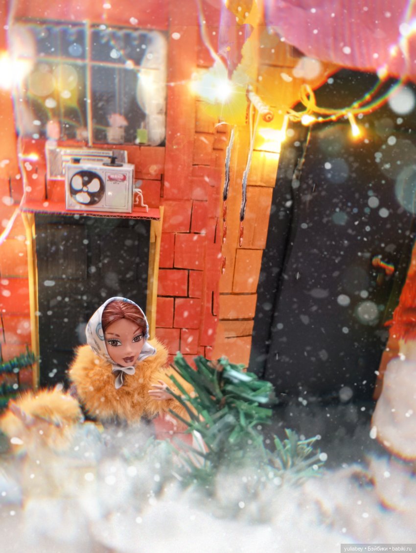 Куклогорск. Зимний вечер.🎄☃️🏡🏠