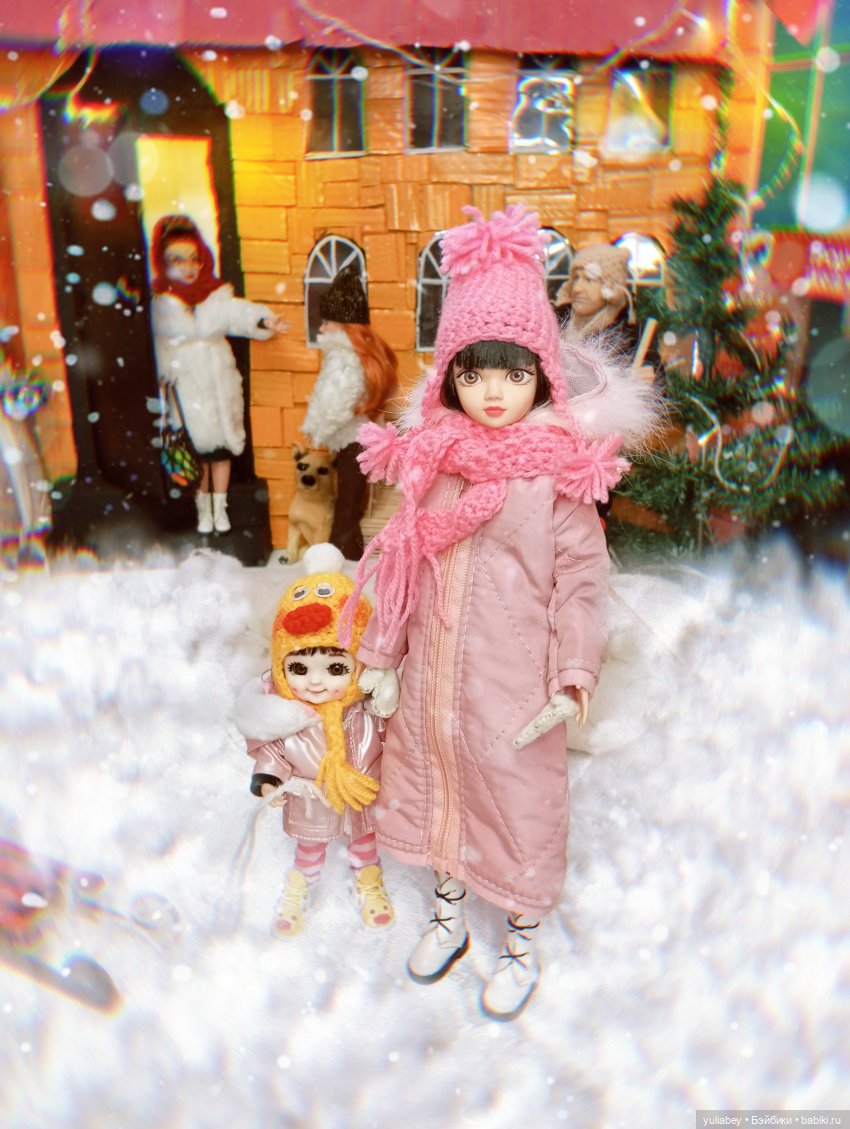 Куклогорск. Зимний вечер.🎄☃️🏡🏠