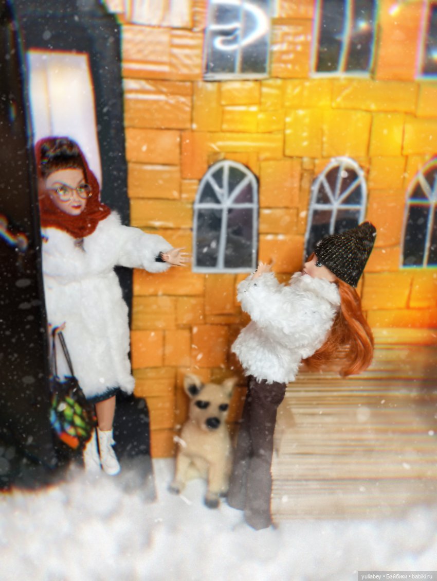 Куклогорск. Зимний вечер.🎄☃️🏡🏠