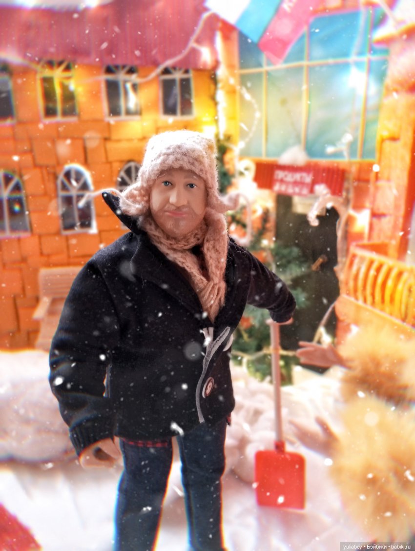 Куклогорск. Зимний вечер.🎄☃️🏡🏠