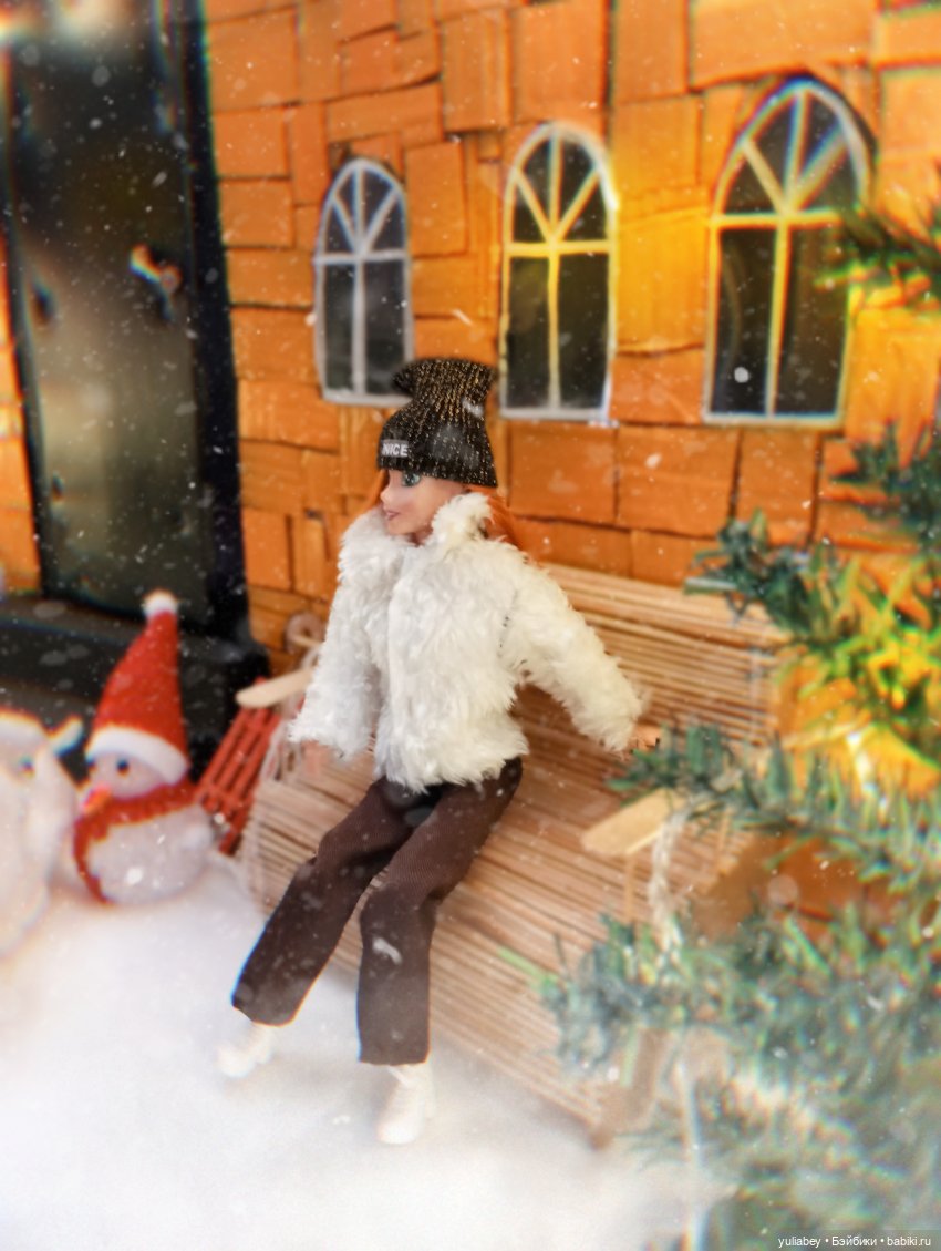 Куклогорск. Зимний вечер.🎄☃️🏡🏠