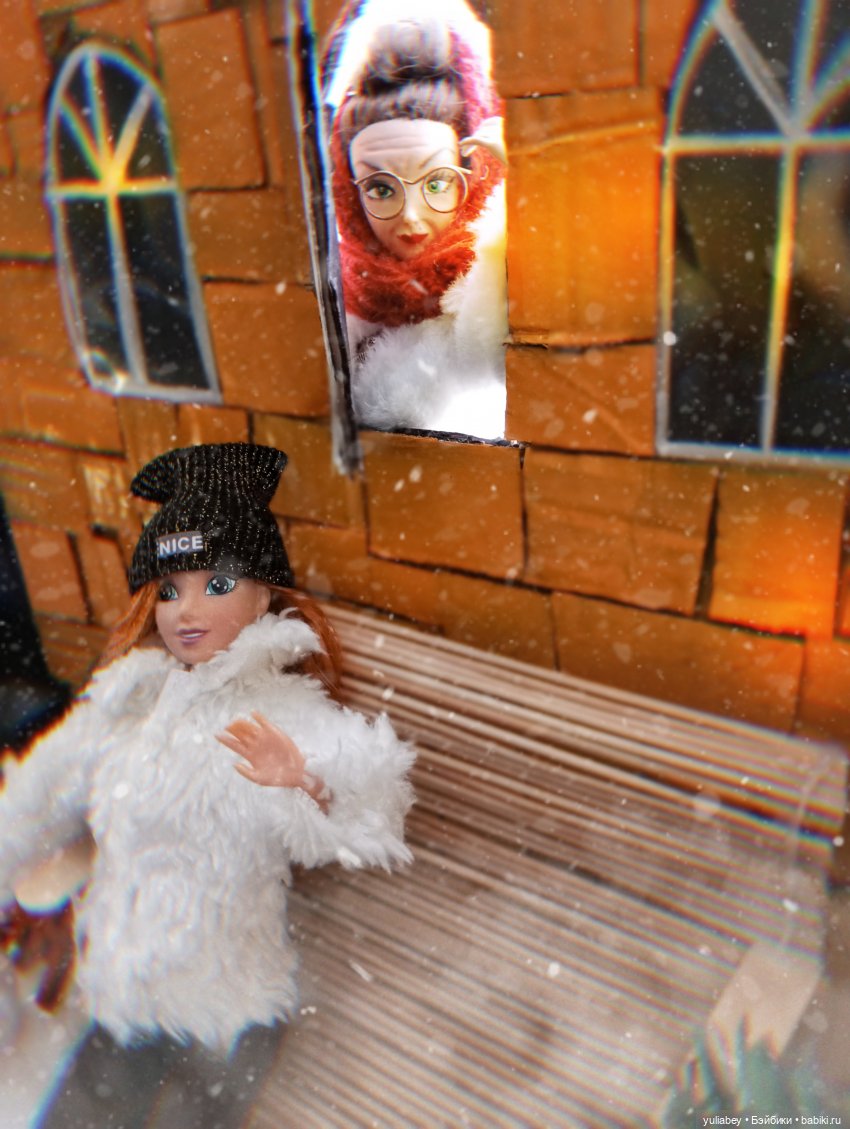 Куклогорск. Зимний вечер.🎄☃️🏡🏠