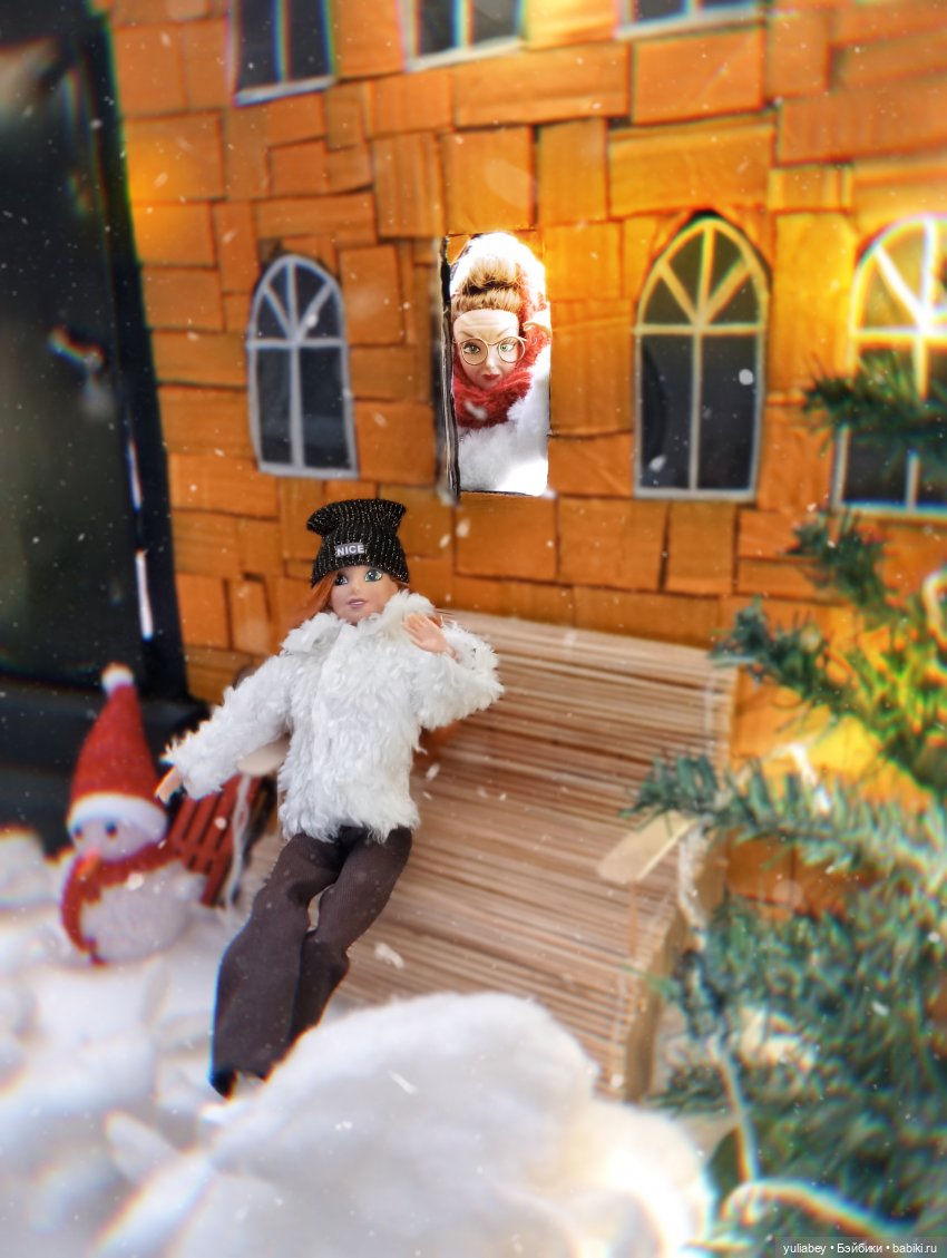 Куклогорск. Зимний вечер.🎄☃️🏡🏠 (фото 10)