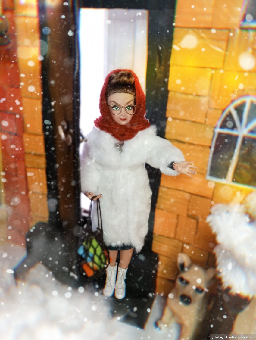 Куклогорск. Зимний вечер.🎄☃️🏡🏠