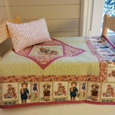 Одеяло квилт для кукол