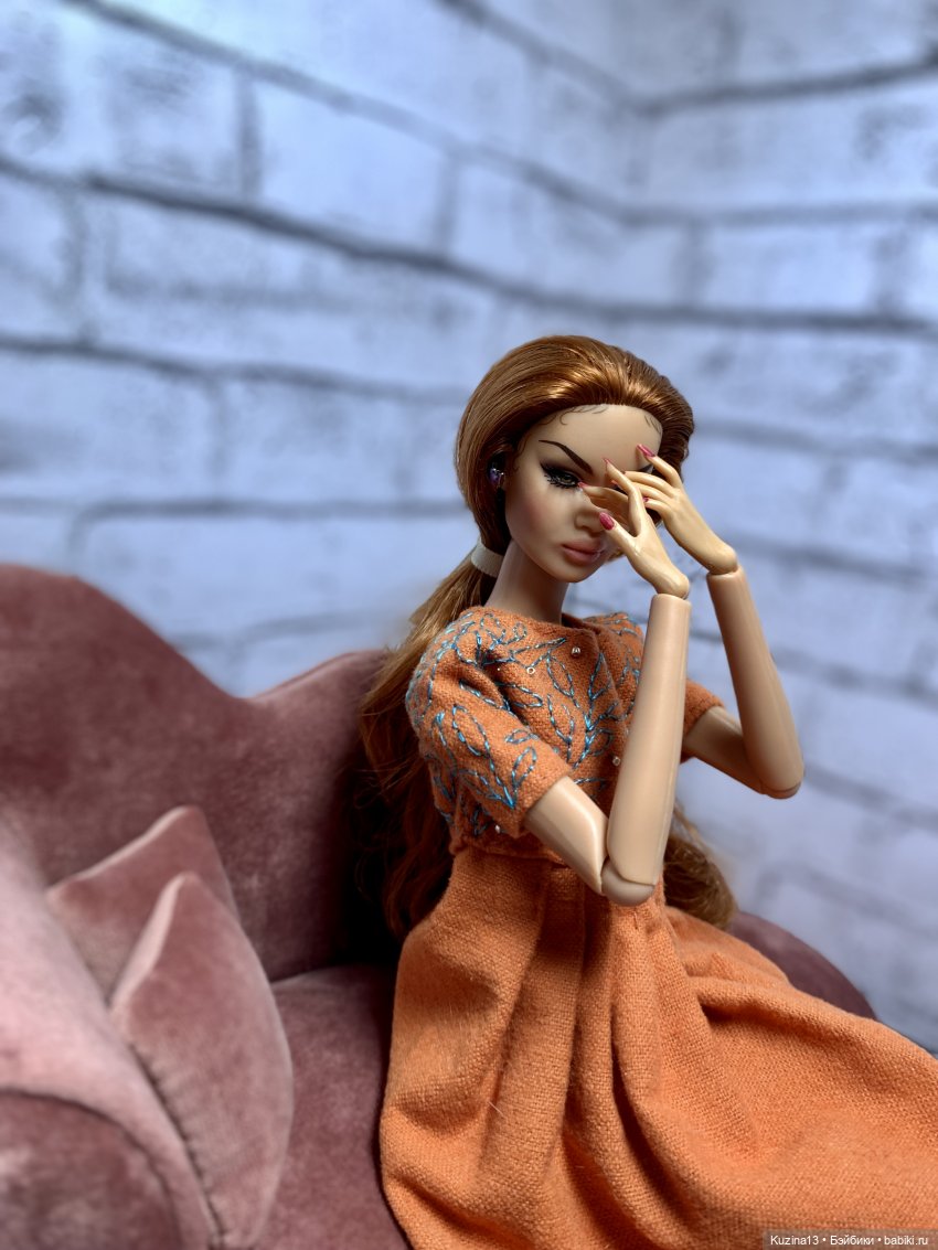 Уютные платьица | Бэйбики Уютные платьица — Одежда и обувь для кукол своими руками: фото (фото 3)