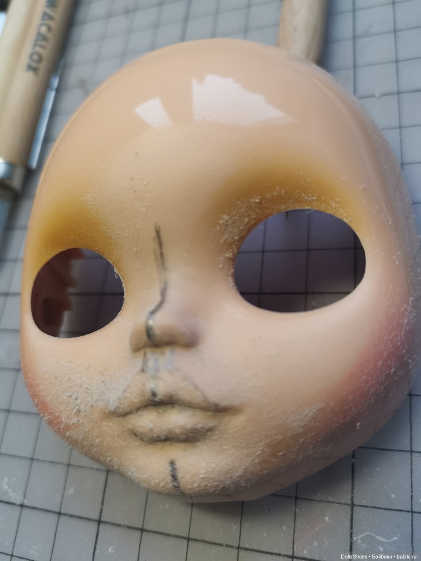 Моя первая Blythe кастом в 2021 году