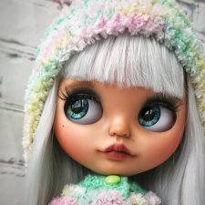 Моя первая Blythe кастом в 2021 году