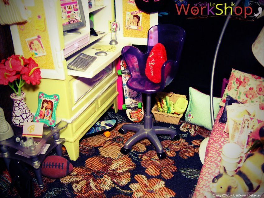 Обустройство кукольного домика №2 | Бэйбики Обустройство кукольного домика №2