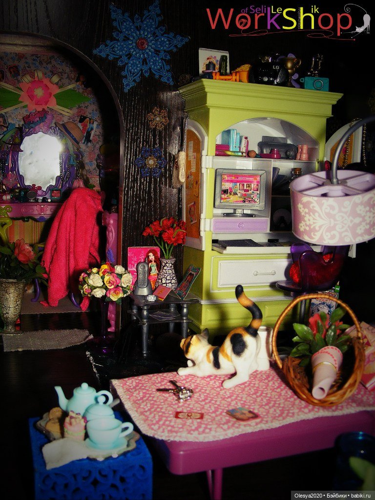 Обустройство кукольного домика №2 | Бэйбики Обустройство кукольного домика №2 (фото 10)