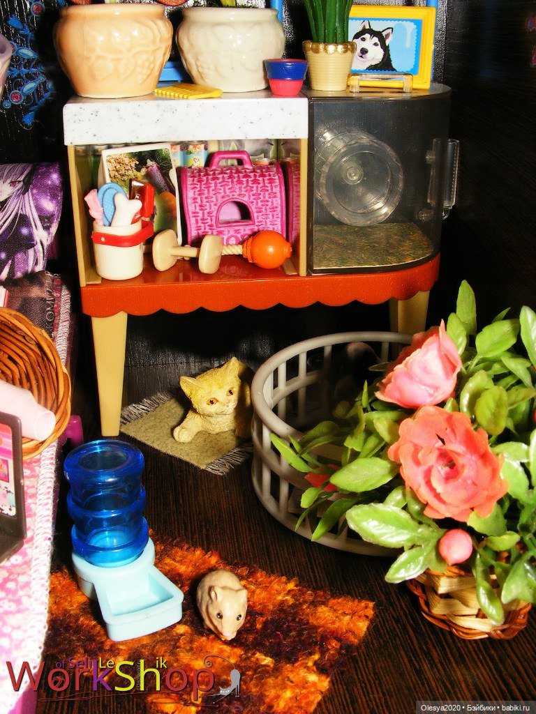 Обустройство кукольного домика №2 | Бэйбики Обустройство кукольного домика №2 (фото 7)