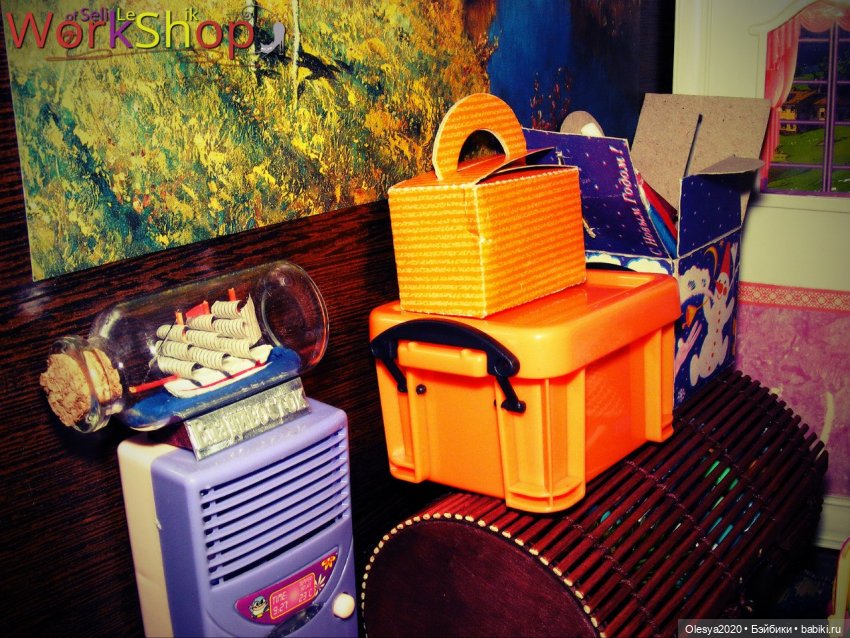 Обустройство кукольного домика №2 | Бэйбики Обустройство кукольного домика №2