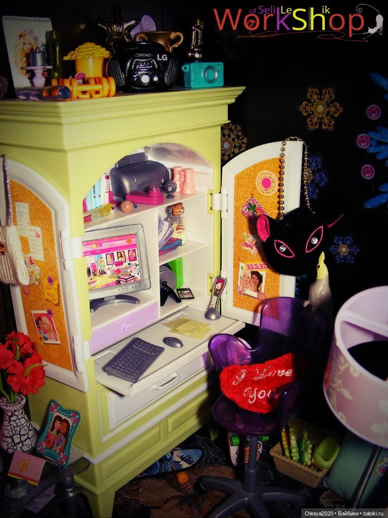 Обустройство кукольного домика №2 | Бэйбики Обустройство кукольного домика №2