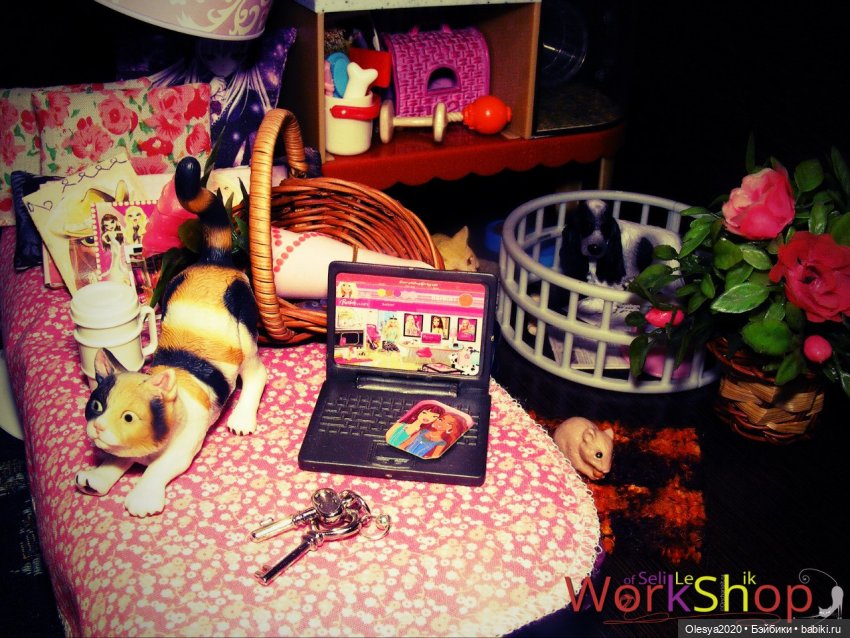 Обустройство кукольного домика №2 | Бэйбики Обустройство кукольного домика №2