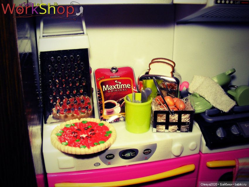 Обустройство кукольного домика №2 | Бэйбики Обустройство кукольного домика №2