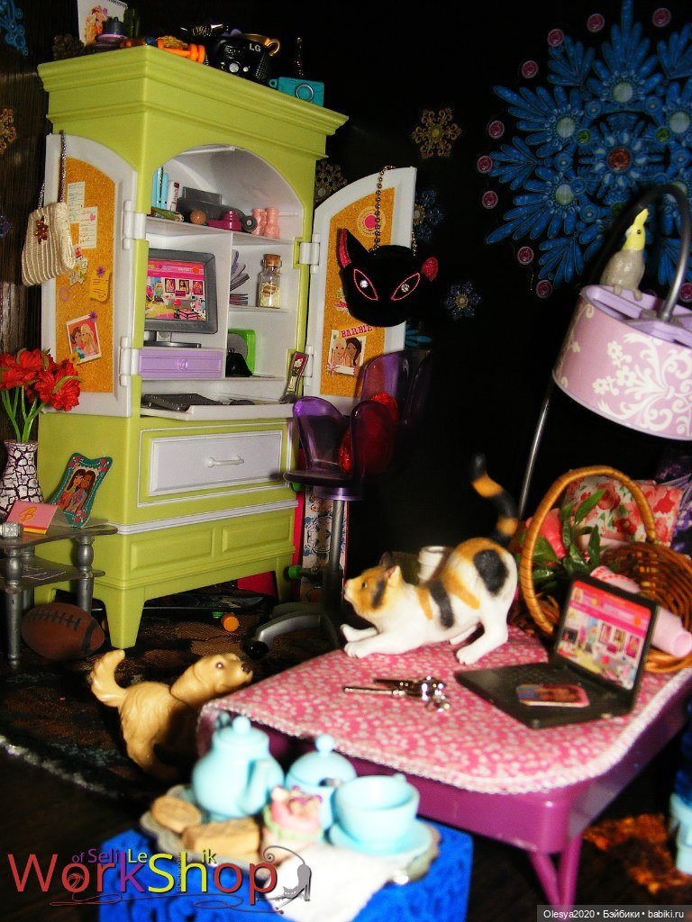 Обустройство кукольного домика №2 | Бэйбики Обустройство кукольного домика №2 (фото 4)