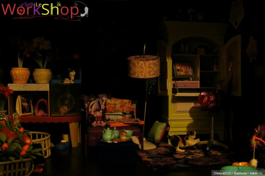 Обустройство кукольного домика №2 | Бэйбики Обустройство кукольного домика №2