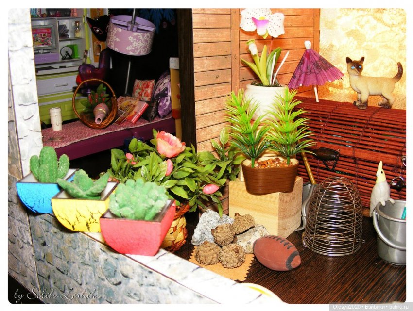 Обустройство кукольного домика №2 | Бэйбики Обустройство кукольного домика №2