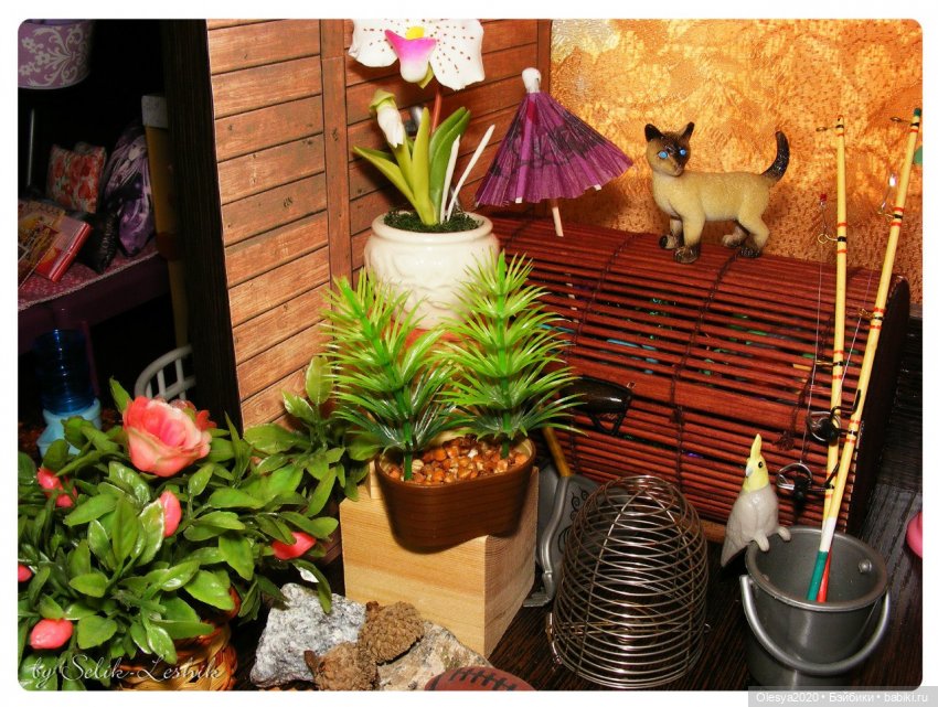 Обустройство кукольного домика №2 | Бэйбики Обустройство кукольного домика №2