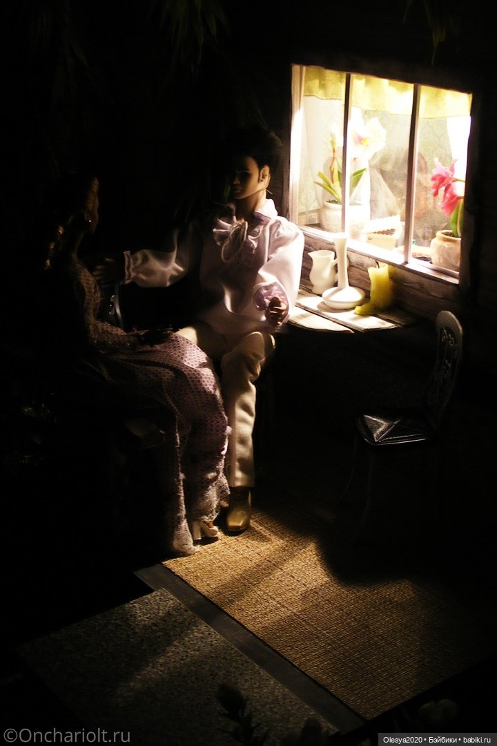 Во дворе гостиницы (кадры из истории Онхариолт)